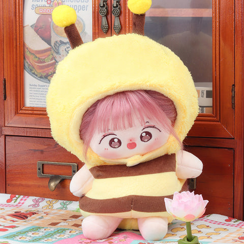 ［ぬい服］20cm 無属性 ぬいぐるみ用服【小蜜蜂】