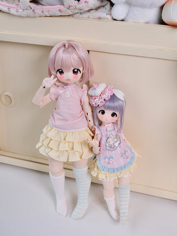 【受注生産】［BJD服］1/4 kumako 1/6 ドール 人形用 衣装セット【甜宅物语】
