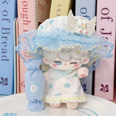 ［ぬい服］10cm 無属性 ぬいぐるみ用服【海盐】