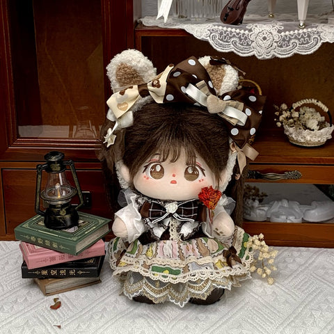 ［ぬい服］20cm 無属性 ぬいぐるみ用 お洋服【华夫】