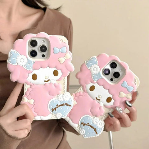 ［サンリオ］ピアノ  iPhone ケース 13 14 15 16