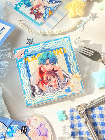 ［推し活グッズ］コースター用 アクリルフレーム【S1I4G5】