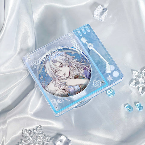 ［推し活グッズ］缶バッジ アクリルフレーム 58~75mm【Z3Q1J5】