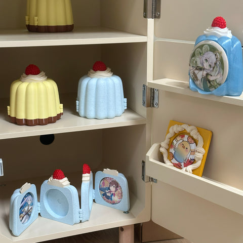 ［推し活グッズ］3Dプリント 缶バッジフレーム【Z9L7Z1】