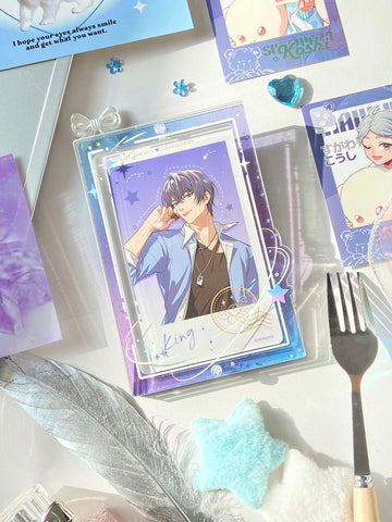 ［推し活グッズ］チェキ用 アクリルフレーム 大【N6Q0H0】