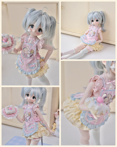【受注生産】［BJD服］1/4 kumako 1/6 ドール 人形用 衣装セット【甜宅物语】
