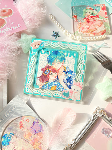 ［推し活グッズ］コースター用 アクリルフレーム【S1I4G5】