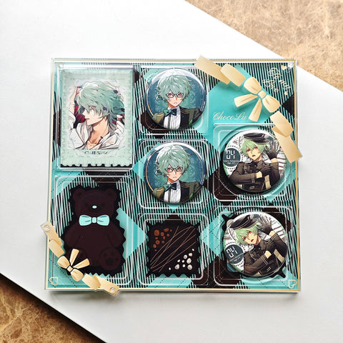 ［推し活グッズ］缶バッジ用 アクリルフレーム Lサイズ【T1M7M8】