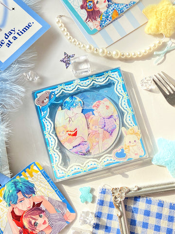 ［推し活グッズ］コースター用 アクリルフレーム【S1I4G5】