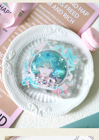 ［推し活グッズ］缶バッジ用アクリルフレーム 58mm【W7DGND】