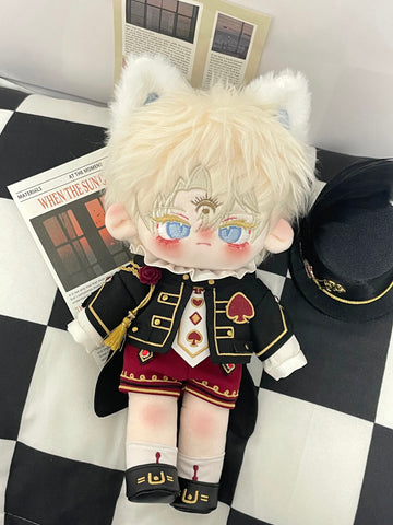 ［ぬい服］20cm 無属性 ぬいぐるみ用服【纸牌魅影】