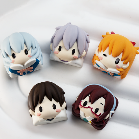 ［新世紀エヴァンゲリオン］オリジナル 手作り キーキャップ【メカニカルキーボード】