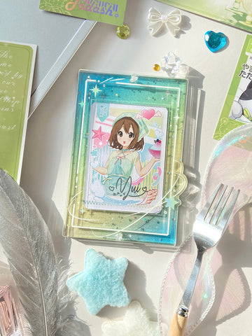 ［推し活グッズ］チェキ用 アクリルフレーム 大【N6Q0H0】
