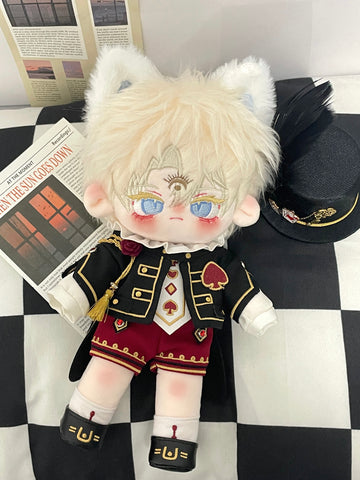 ［ぬい服］20cm 無属性 ぬいぐるみ用服【纸牌魅影】