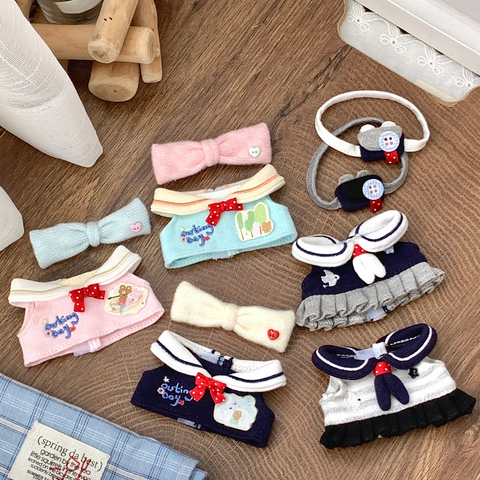 ［ぬい服］10cm 無属性 ぬいぐるみ用 お洋服【小熊学院】