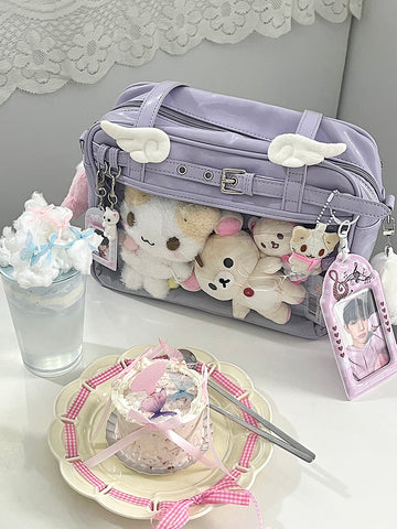 ［バッグ］ぬいぐるみ用 痛バッグ トートバッグ Sサイズ【Q6P8P6】