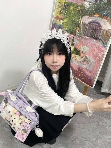 ［バッグ］ぬいぐるみ用 痛バッグ トートバッグ Sサイズ【Q6P8P6】