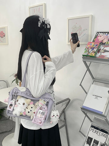［バッグ］ぬいぐるみ用 痛バッグ トートバッグ Sサイズ【Q6P8P6】