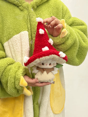 ［ぬい服］10/20cm 無属性 ぬいぐるみ用 お洋服【蘑菇】