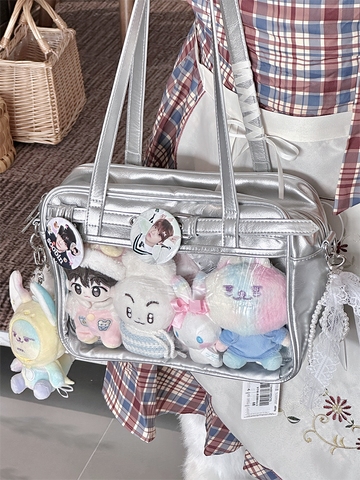 ［バッグ］ぬいぐるみ用 痛バッグ トートバッグ Sサイズ【Q6P8P6】