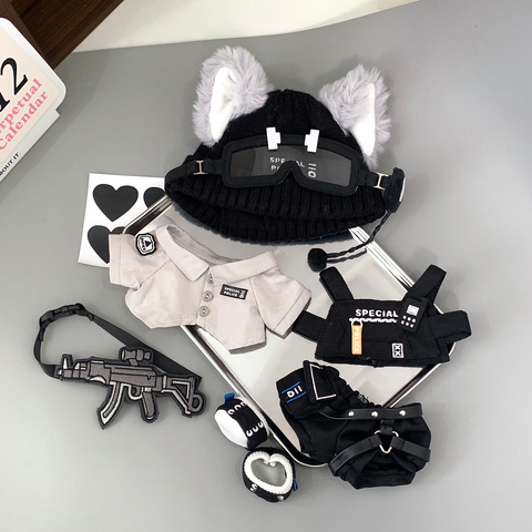 ［ぬい服］20cm 無属性 ぬいぐるみ用 お洋服【突击队】