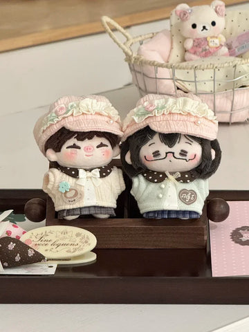 【受注予約】［ぬい服］10cm 無属性 ぬいぐるみ用 お洋服【糖霜】
