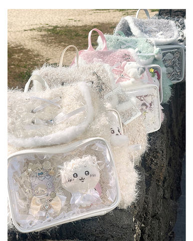 ［バッグ］痛バッグ ファーリュック【UIZH1T】