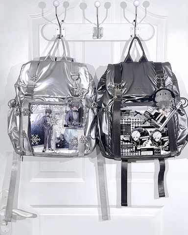 ［バッグ］痛バッグ メタリック リュック【7ECTKX】