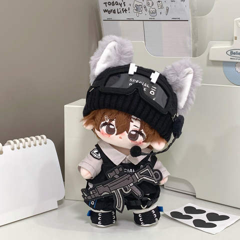 ［ぬい服］20cm 無属性 ぬいぐるみ用 お洋服【突击队】