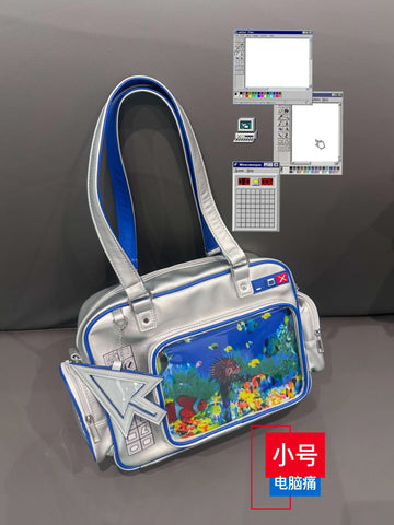 ［バッグ］痛バッグ コンピューター 3way リュック【6ZH204】