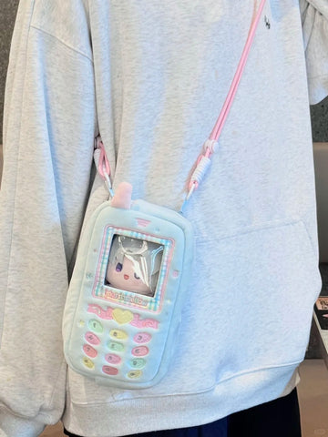 ［ぬい服］10cm 無属性 ぬいぐるみ用 痛ポーチ【手机】