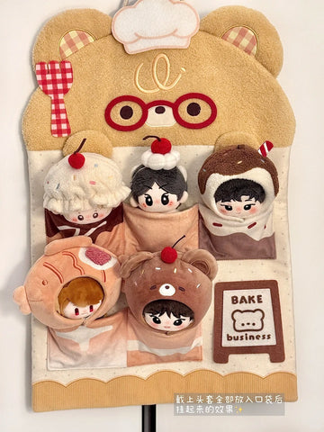 ［ぬい服］10cm 無属性 ぬいぐるみ用服 ウォールポケット【挂袋】