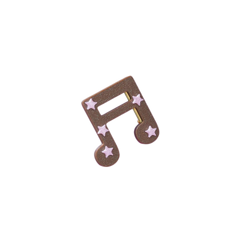 ［ファッション］音符 ヘアクリップ【LN7B1J】