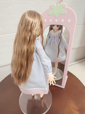 ［BJD小物］1/6 ドール用 手作り いちご家具【43S448】