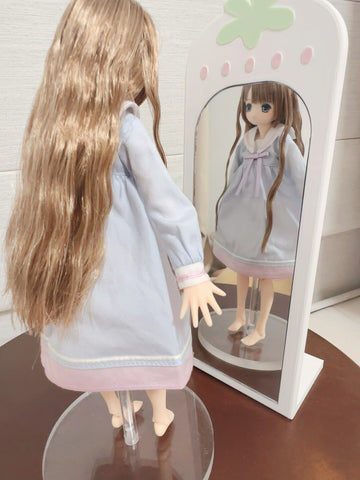 ［BJD小物］1/6 ドール用 手作り いちご家具【43S448】