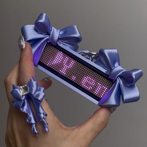 送料無料［推し活グッズ］応援用の電飾ボードキーホルダー Bluetooth【V7NAZE】