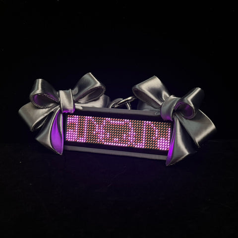 送料無料［推し活グッズ］応援用の電飾ボードキーホルダー Bluetooth【V7NAZE】