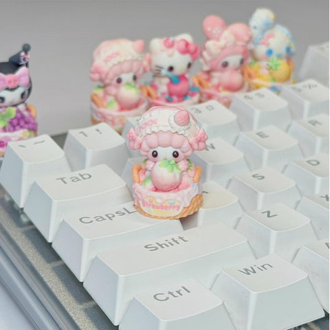 ［メカニカルキーボード］サンリオ 手作り キーキャップ【KQ9ND9】