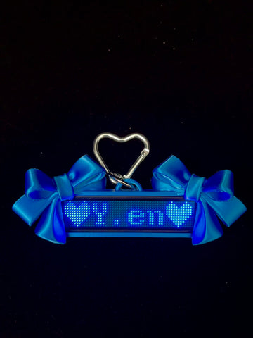 送料無料［推し活グッズ］応援用の電飾ボードキーホルダー Bluetooth【V7NAZE】