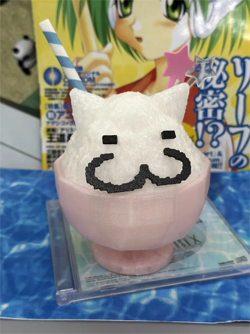 ［推し活グッズ］3Dプリント かき氷 ケース ライト【KJOC60】