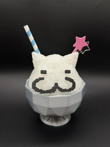 ［推し活グッズ］3Dプリント かき氷 ケース ライト【KJOC60】