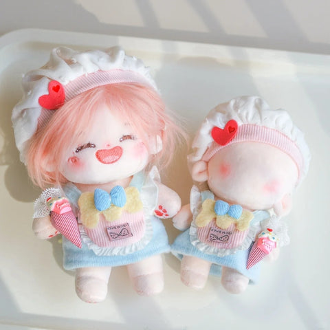 ［ぬい服］10/15cm 無属性 ぬいぐるみ用服【甜品师】