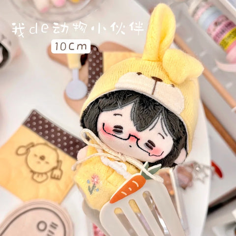 【受注予約】［ぬい服］10cm 無属性 ぬいぐるみ用 お洋服【动物】