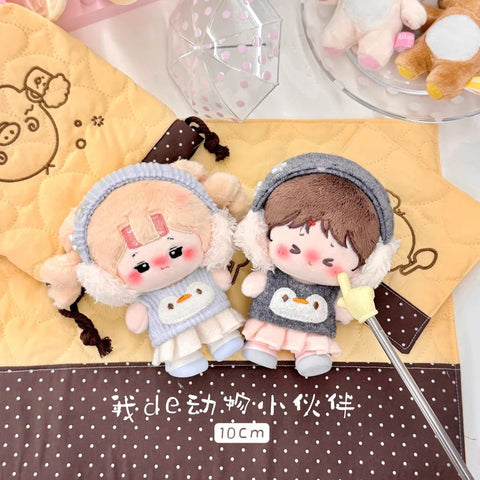 【受注予約】［ぬい服］10cm 無属性 ぬいぐるみ用 お洋服【动物】