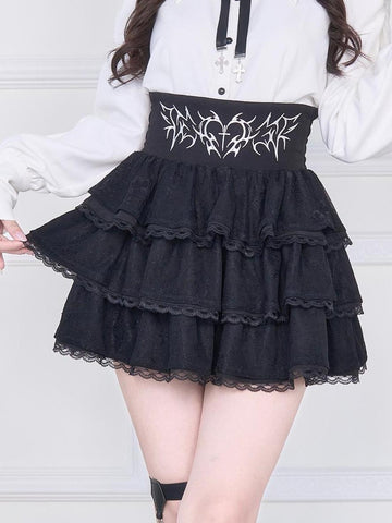 ［ファッション］地雷系 量産型 クロス ブラウス【C48YIC】