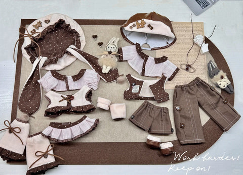 ［ぬい服］10/20/30cm 無属性 ぬいぐるみ用 お洋服【巧盐】
