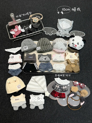 【12月4日予約締切】［ぬい服］10cm 無属性 ぬいぐるみ用 お洋服【亚萌】