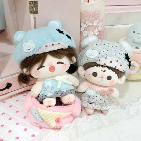 ［ぬい服］5/10/15cm 無属性 ぬいぐるみ用 お洋服【薄荷】