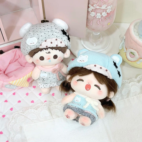 ［ぬい服］5/10/15cm 無属性 ぬいぐるみ用 お洋服【薄荷】