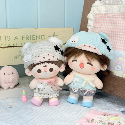 ［ぬい服］5/10/15cm 無属性 ぬいぐるみ用 お洋服【薄荷】